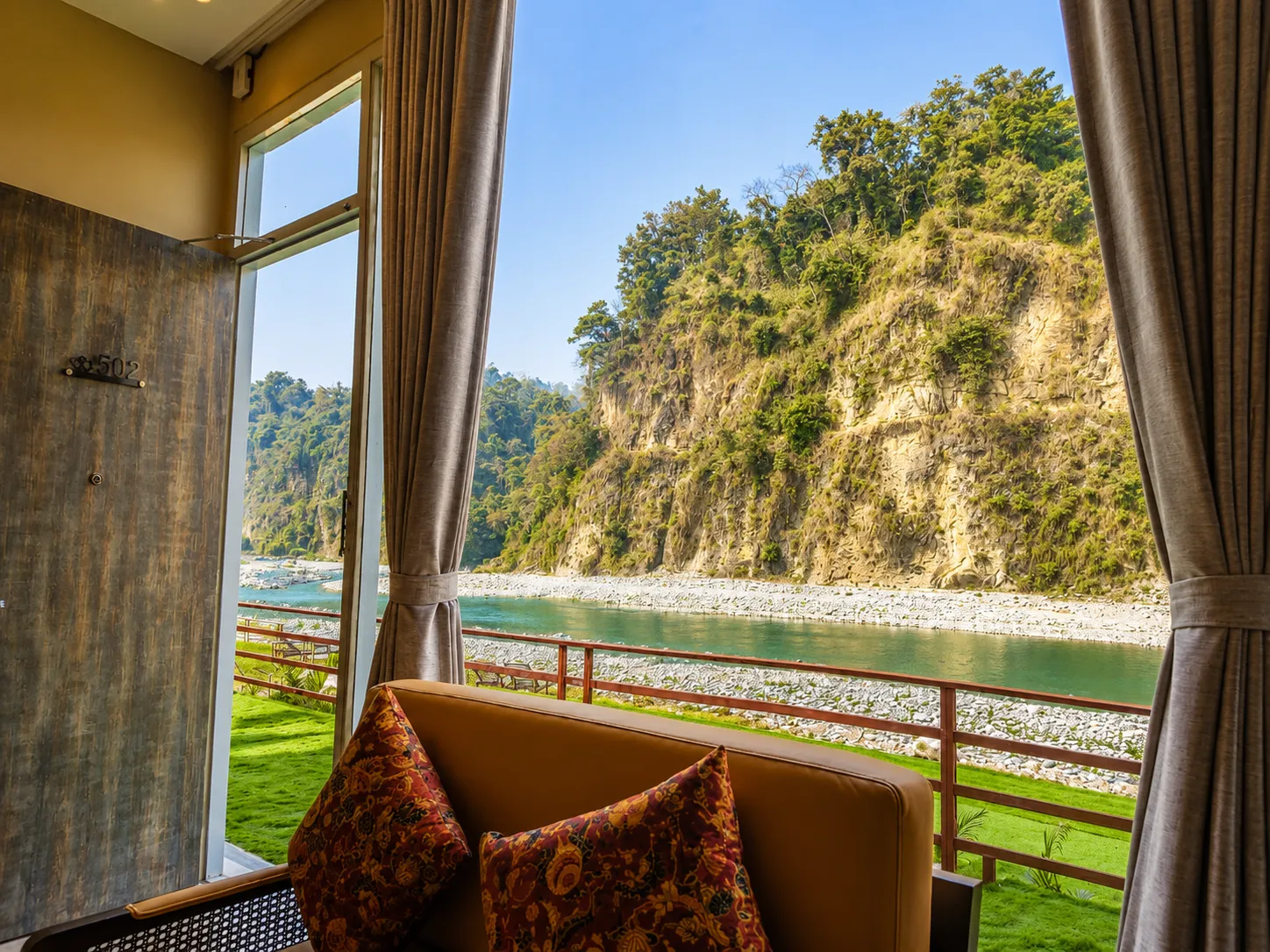 River Retreat Cottage (11).webp - Bel-La Monde Riverside Jim Corbett